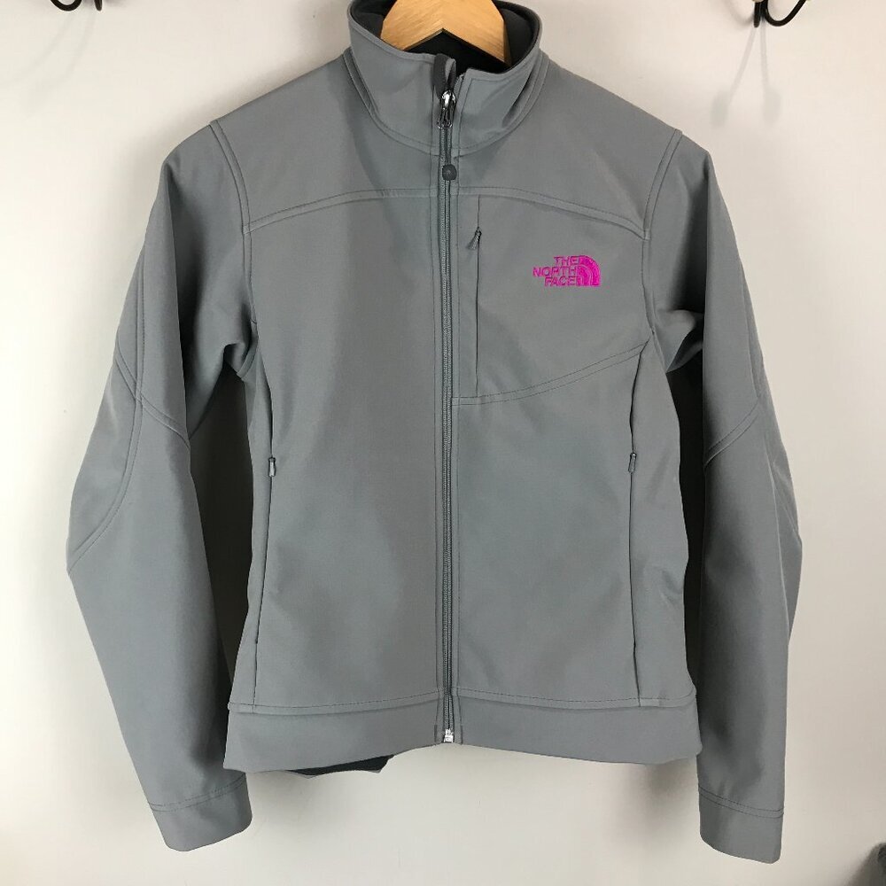 The North Face Gray Soft shell Jacket, Size S